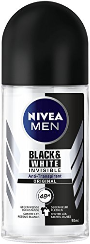 Nivea Men Desodorante para hombres, protección antitranspirante, roll-on, 6 unidades (50 ml)