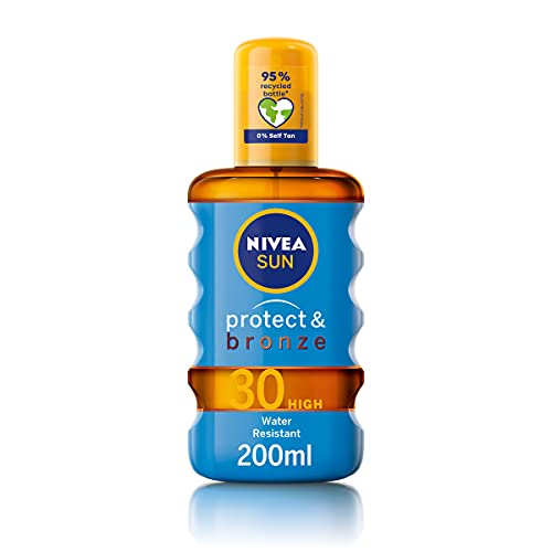 NIVEA Proteger y Bronce Tan Activación Proteger Número de aceite 30, de alta - 200 ml