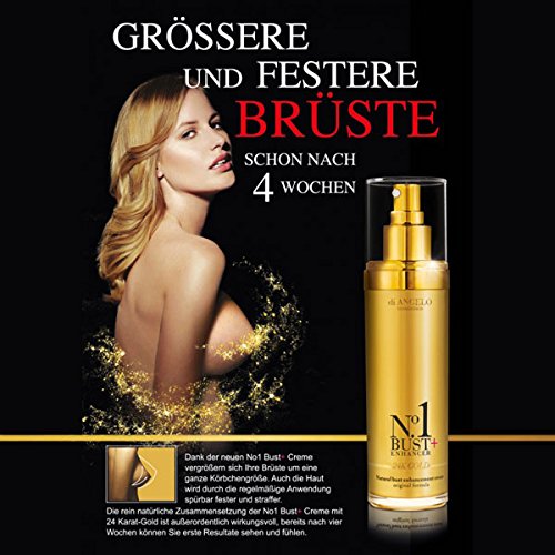 No1 Bust + Enhancer/Pecho Crema 24 K oro de di Angelo