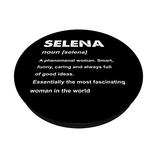 Nombre Selena PopSockets PopGrip Intercambiable