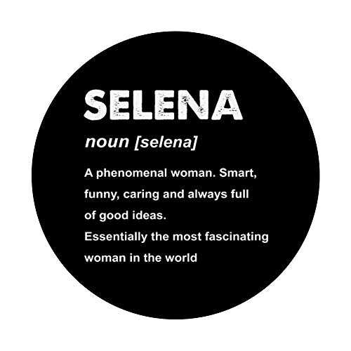 Nombre Selena PopSockets PopGrip Intercambiable