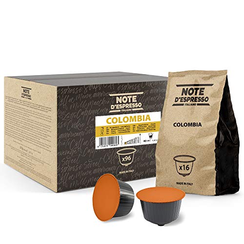 Note D'Espresso Colombia Coffee Capsules Dolce Gusto Compatible 7g x 96 capsules