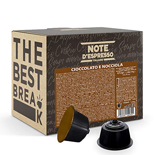 Note D'Espresso Instant soluble product Hazelnut Chocolate Capsules Dolce Gusto Compatible 14g x 48 capsules