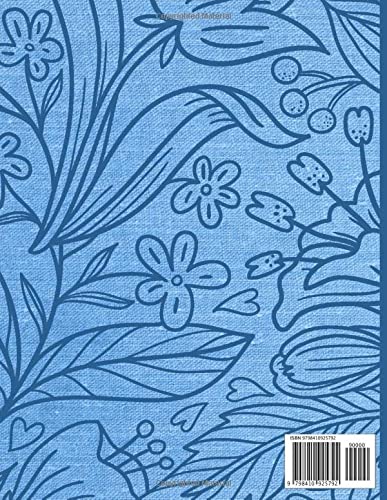 Notebook: Unined / Plain Notebook: A Notebook to Write Anything for You in a Simple Way that Fits Your Creativity, Blue jeans color, for You, Large, ... 11 Write anything Page: 130 Blue jeans color