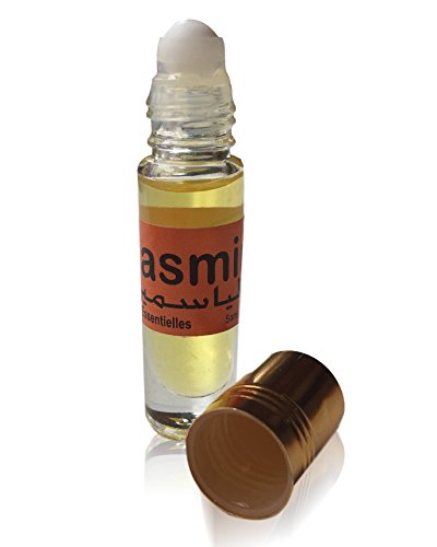 Nuevo puro jazmín rollo de perfume marroquí aceite fragancia natural libre de alcohol
