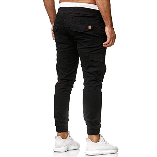 NUSGEAR 2021 Nuevo Pantalones Hombre Pantalones Casuales Moda Deportivos Running Pants Jogging Pantalon Gym Fitness Slim Fit Pantalones Largos Pantalones Ropa de Hombre Pantalones de Trekking