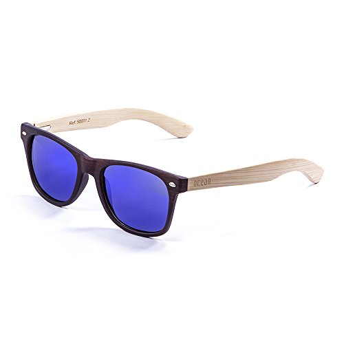 Ocean Sunglasses Beach Wood Gafas de Sol, Unisex Adulto, bambú, 55
