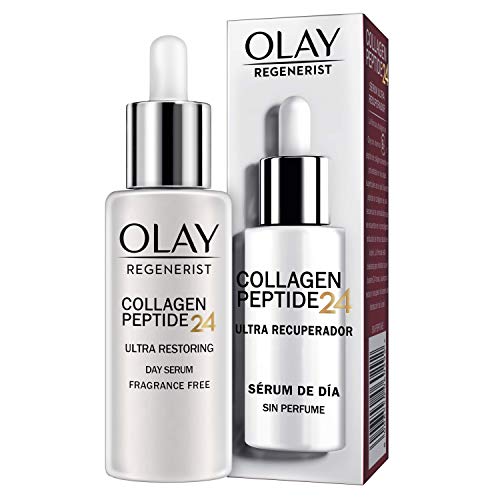 Olay Regenerist Collagen Peptide24 Sérum de Día Sin Perfume, Revela Una Piel Fuerte y Luminosa en 14 Días, Multicolor