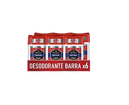 Old Spice Captain Gel Antitranspirante Y Desodorante 70 ml x6