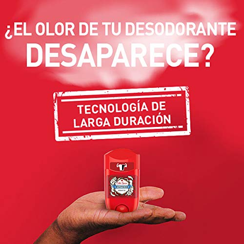 Old Spice Wolfthorn Desodorante en Barra para Hombres, 50 ml, paquete de 4