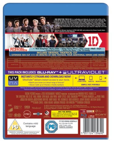 One Direction: This Is Us [Reino Unido] [Blu-ray]