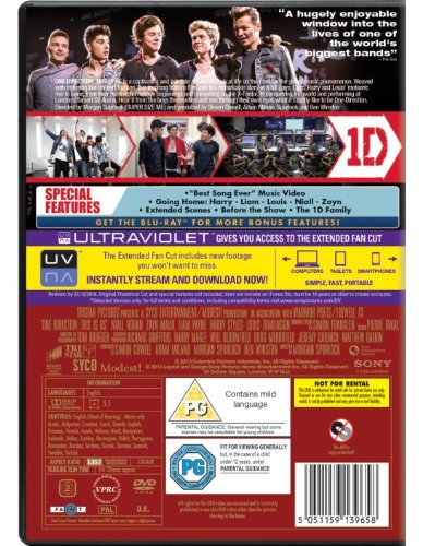 One Direction: This Is Us [Reino Unido] [DVD]