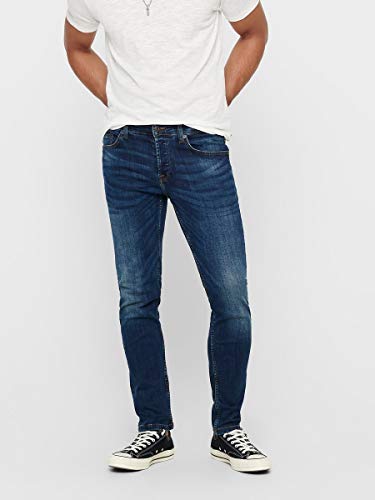 ONLY & SONS Onsweft Med Blue 5076 Pk Noos, Jeans Hombre, Azul (Medium Denim), W31/L32 (Talla del fabricante: 31)