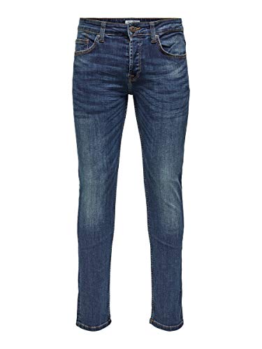 ONLY & SONS Onsweft Med Blue 5076 Pk Noos, Jeans Hombre, Azul (Medium Denim), W31/L32 (Talla del fabricante: 31)