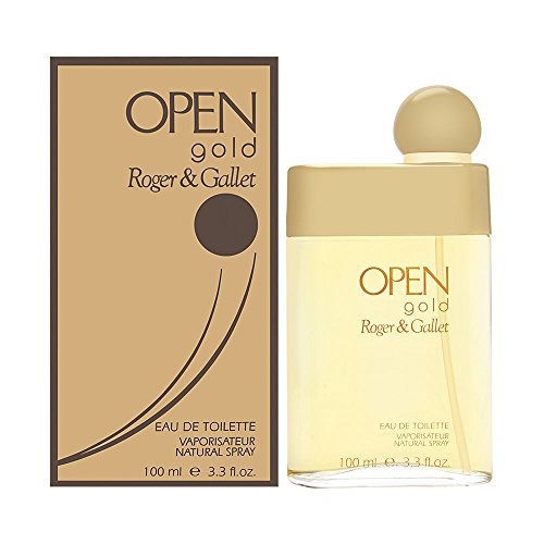 Open Gold by Roger & Gallet Eau De Toilette Spray 3.3 oz / 100 ml (Men)