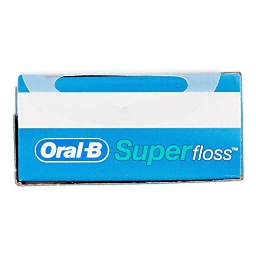 Oral B Hebras Pre-Cortadas Superfloss (50) (Paquete de 2)