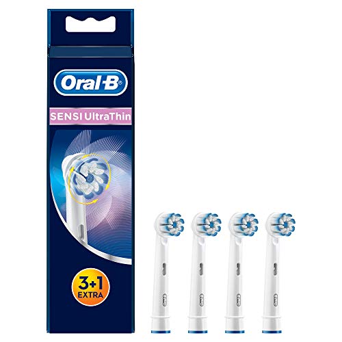Oral-B sensi-touch Ultrathin de cabezales de repuesto para cepillo de dientes eléctrico, 3 + 1 unidades)