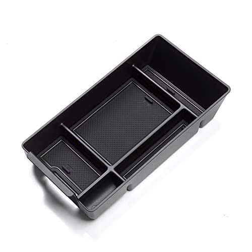 Organizador de apoyabrazos de coche apto para Mercedes-Benz Clase C 2021-2022 W206 AMG, bandeja de reposabrazos de consola central, accesorios interiores caja de almacenamiento