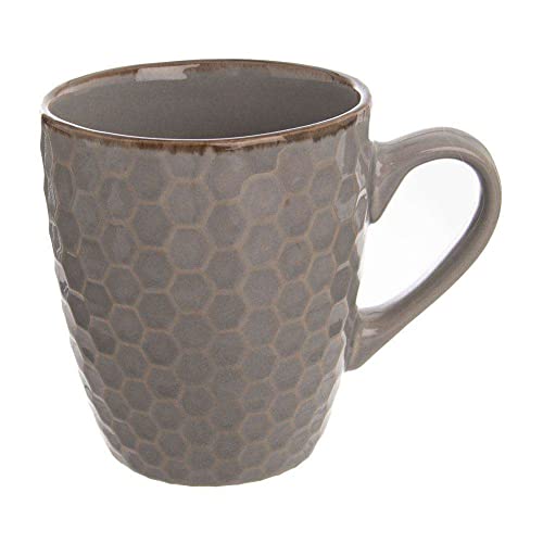 ORION GROUP Taza de cerámica | 250 ml | juego de 4 | tazas decoradas en caja de regalo | perfecto para regalar