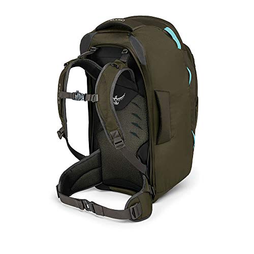 Osprey Fairview 70 Women's Travel Pack with 13L Detachable Daypack - Misty Grey (WS/WM)