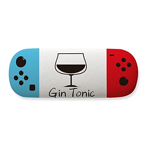 Outline Of Gin Tonic - Funda para gafas de almacenamiento, diseño creativo