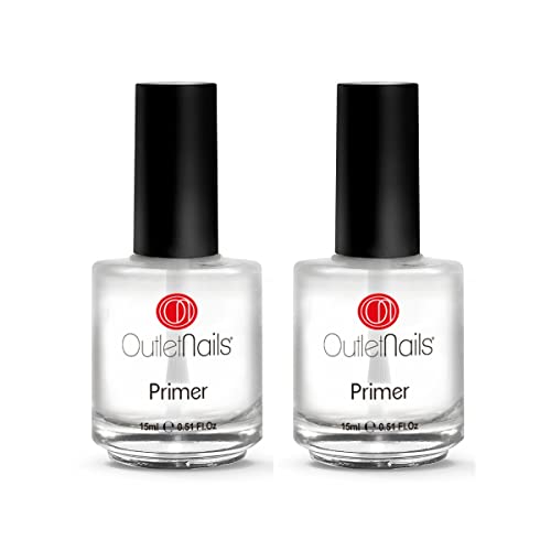 Pack 2 Primer 15ml para uñas de gel/uñas acrilicas/sin acidos/Primer uñas acrílicas/Primer uñas esculpidas