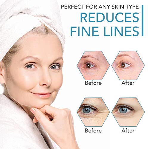 Parches Ojos, Parches debajo de las Máscaras para los ojos para el Tratamiento de las Ojeras y las bolsas con Colágeno, ácido Hialurónico y Retinol para las Arrugas y los Ojos Hinchados, 60 piezas