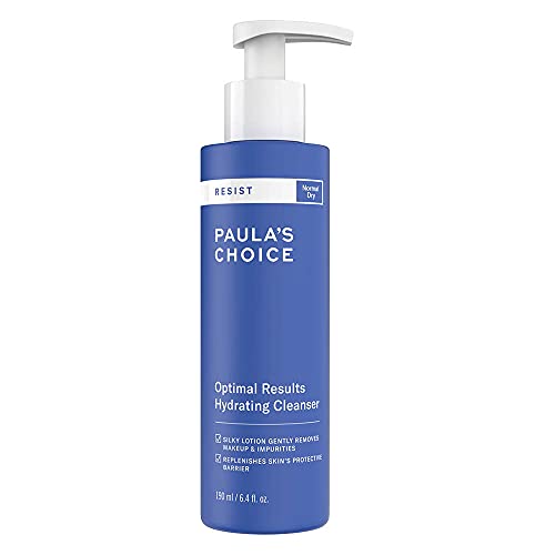 Paula's Choice Resist Antiedad Crema Limpiador Facial - Limpieza el Maquillaje y Hidrata la Piel Seca - con Glicerina - Pieles Normales a Secas - 190 ml