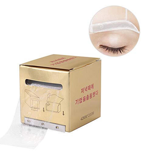 Película protectora de tatuaje desechable – Tattoo Makeup Plastic Wrap Preservative Film, protector de barrera de tatuaje transparente para accesorios de maquillaje (película para cejas)