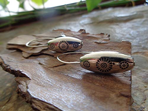 ๑ ஐ • PENDIENTES LARGOS BALI DECORADOS • ஐ ๑ pendientes muy ligeros