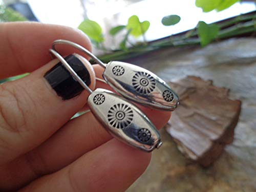 ๑ ஐ • PENDIENTES LARGOS BALI DECORADOS • ஐ ๑ pendientes muy ligeros