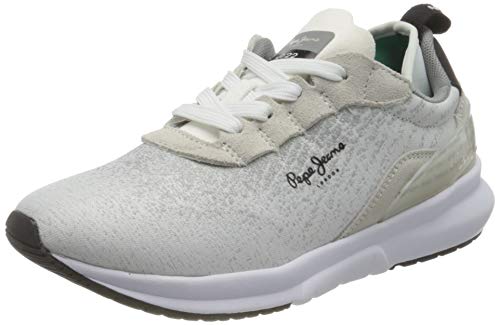 Pepe Jeans London Nº22 Winter 20 Woman, Zapatillas Mujer, 800white, 36 EU