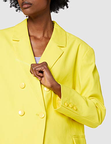 Pepe Jeans Vega Chaqueta, Amarillo (Lemon 031), Large para Mujer