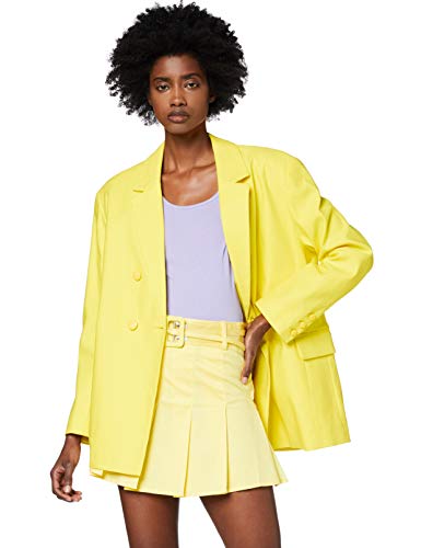 Pepe Jeans Vega Chaqueta, Amarillo (Lemon 031), Large para Mujer