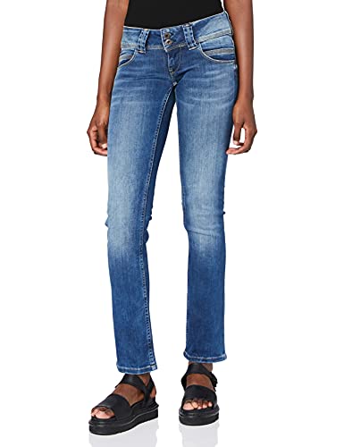 Pepe Jeans Venus Jeans, Azul (000DENIM (D24), 24W/30L para Mujer