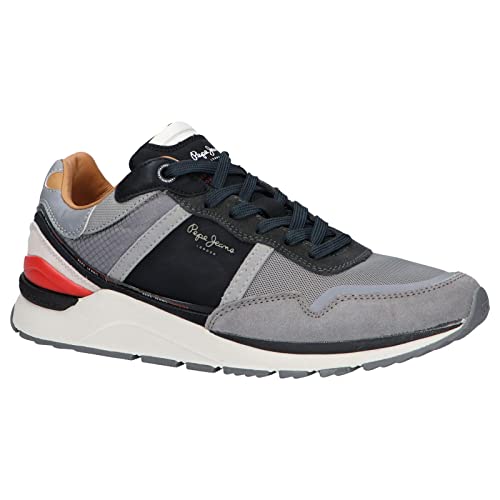 Pepe Jeans X20 Basic Urban, Zapatillas Hombre, 945grey, 42 EU