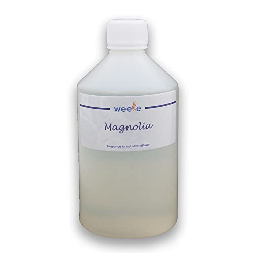 Perfume para difusores de fragancia profesionales para negocio y comercio (500 ml, Magnolia)