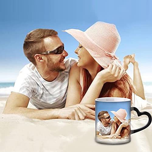 Personalizada Mágica Taza con tu Foto - Cambio de Color Taza para Espresso Mug Cup