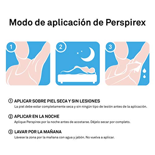 Perspirex ® | Perspirex Comfort | Desodorante Antitranspirante Axilas Roll on para pieles delicadas con efecto anti sudor duradero hasta 3 días | Controla el sudor y el olor cuidando tu piel | 20 Ml