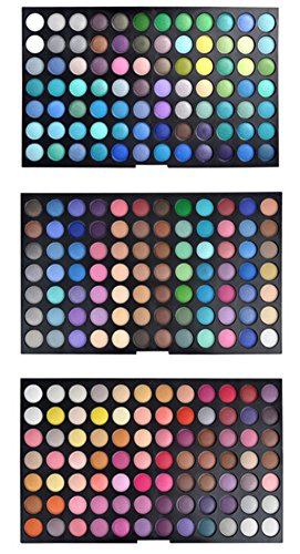 PhantomSky 252 Colores Sombra De Ojos Paleta de Maquillaje Cosmética - Perfecto para Uso Profesional y Diario