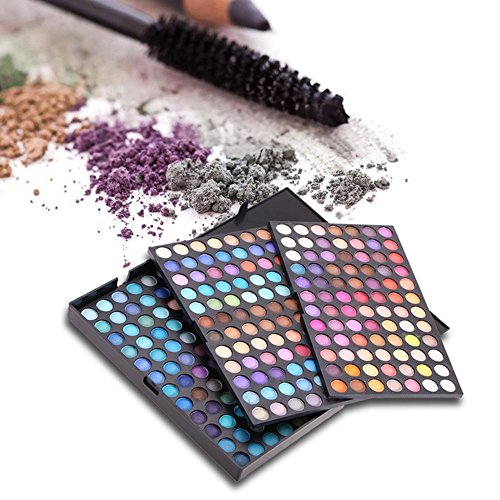 PhantomSky 252 Colores Sombra De Ojos Paleta de Maquillaje Cosmética - Perfecto para Uso Profesional y Diario