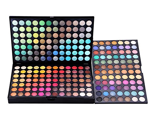 PhantomSky 252 Colores Sombra De Ojos Paleta de Maquillaje Cosmética - Perfecto para Uso Profesional y Diario