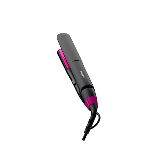 Philips Straightener FOR Hair STRAIGHTCARE Essential BHS377/00 (Black Color)