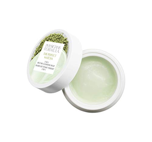 Physicians Formula The Perfect Matcha, Bálsamo Limpiador Fundente 3 en 1 – Bálsamo Desmaquillante Facial Ultra-Suave – Fórmula Antioxidante con Té Verde Matcha, Brotes de Bambú y Extracto de Loto