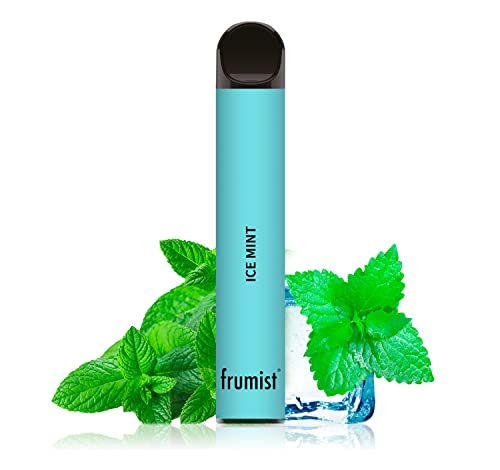 Pod desechable sin nicotina, dispositivos de vapeo, cigarrillo electrónico sin nicotina, vaper desechable para dejar de fumar, vapeador electrónico sin nicotina, sabores sin nicotina.(ICE MINT)