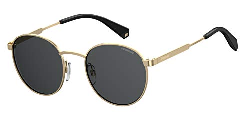 Polaroid PLD 2053/s Sunglasses, 2F7/M9 Gold Grey, 51 Unisex-Adult