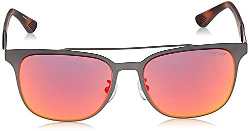 Police S0353995 Gafas, Marrón, 52 mm Unisex niños