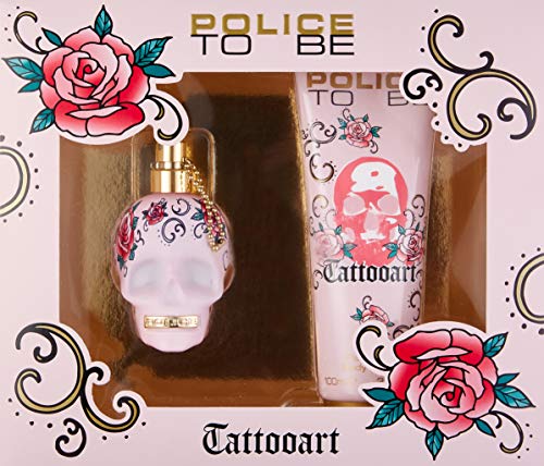 Police to be adhesivo Art for Woman Set 40 ml Eau de Toilette + Loción Corporal 100 ml