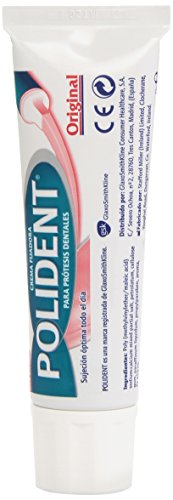 Polident Crema Fijadora para Prótesis Dentales sin Zinc - 40 g