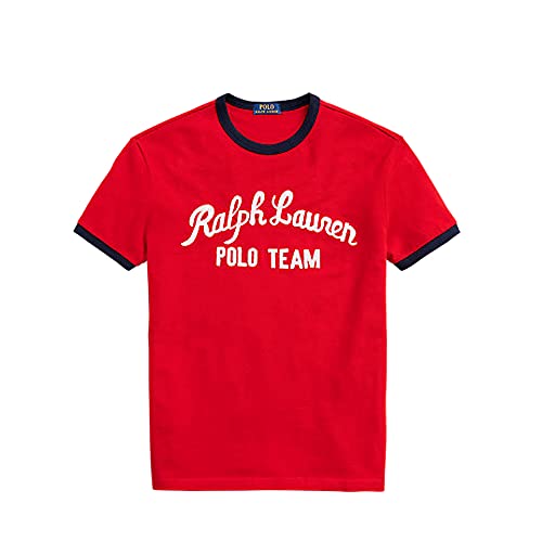 Polo Ralph Lauren Camiseta para Hombre Polo Team 566405 (M, RL Red)